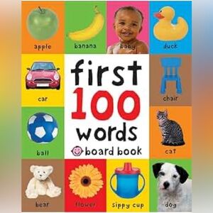 📚2/$10📚 First 100 Words Padded Board Book